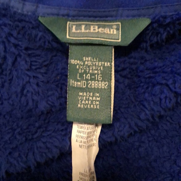 Boy’s LL Bean Parka Size L 14-16 - Picture 3 of 5